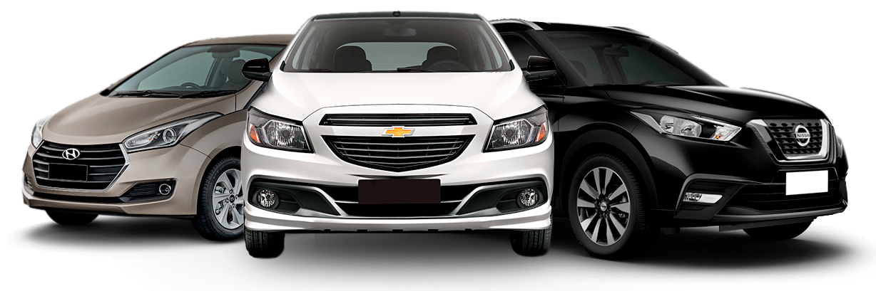 Carros a serem premiados